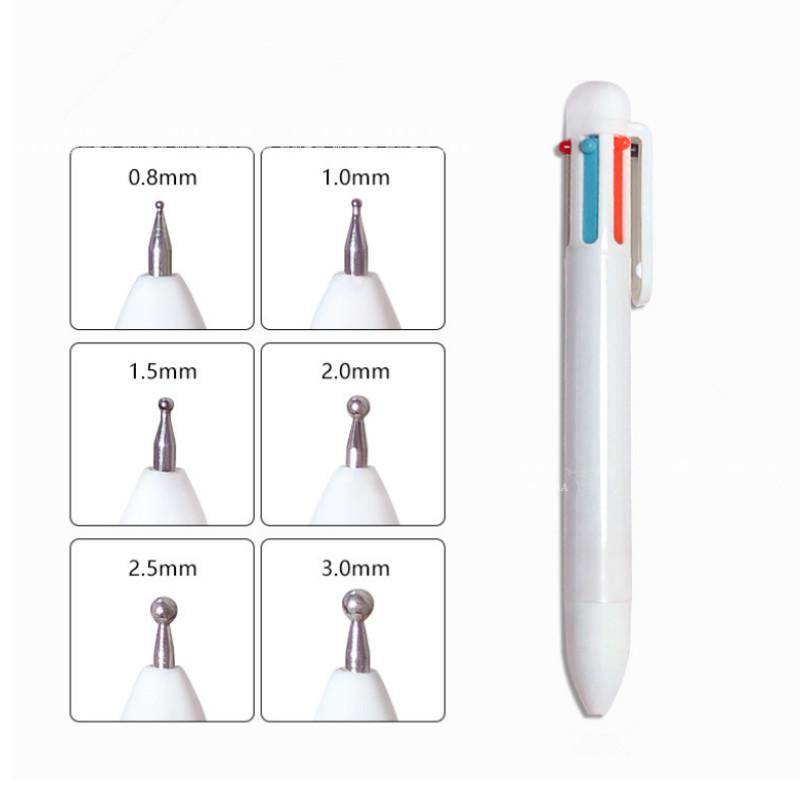 Nail Art Dotting Tool - 6 w 1 Pióro do zdobienia