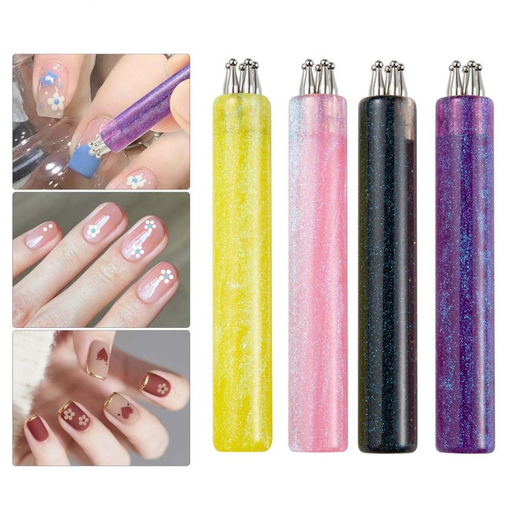 Nail Art One Stroke - Pióro do zdobienia paznokci z 5