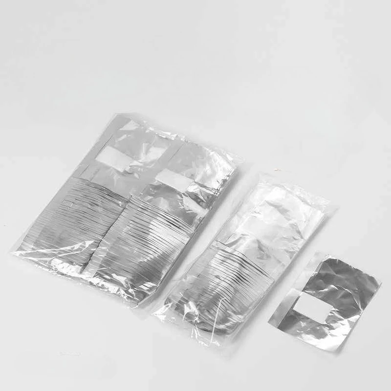 100 sztuk Remover folia alumin – Nail Foil Transfer recenzja i cena