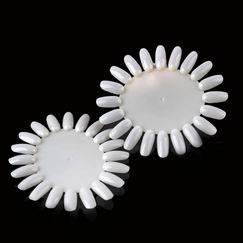 10Pcs Natural White Fake Nail  – Nail Art Full Design recenzja i cena