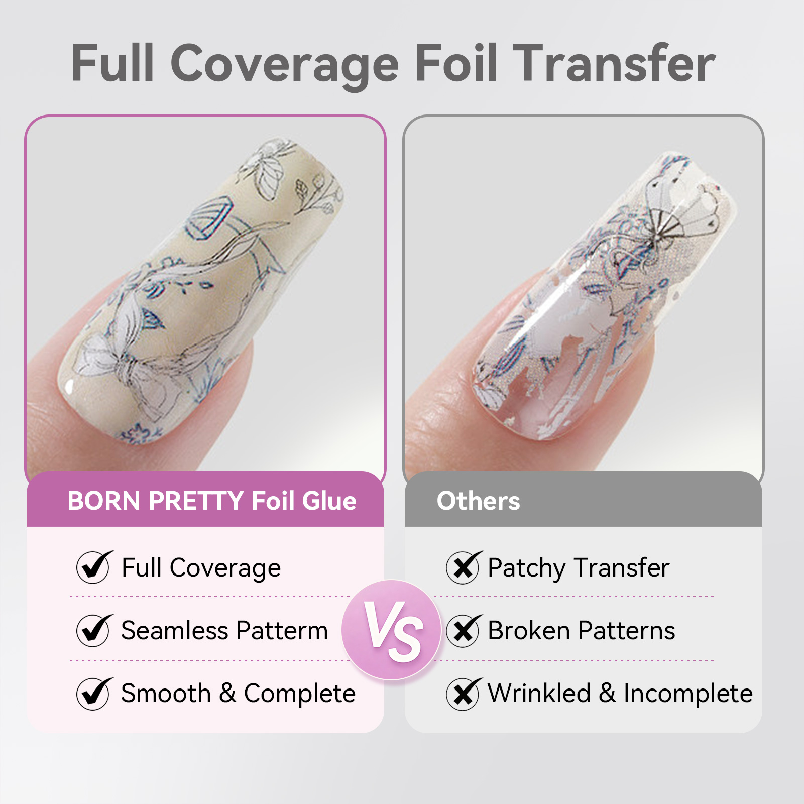 BORN PRETTY Klej w żelu do fol – Nail Foil Transfer recenzja i cena