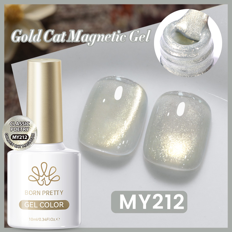 BORN PRETTY 10ml Pink Gold Cat – Nail Art Xmas recenzja i cena
