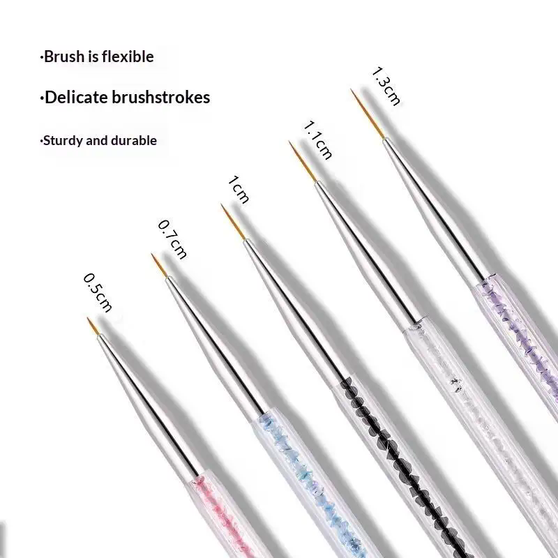 Zestaw 5 pędzli do zdobienia p – Nail Art Dotting Tool recenzja i cena