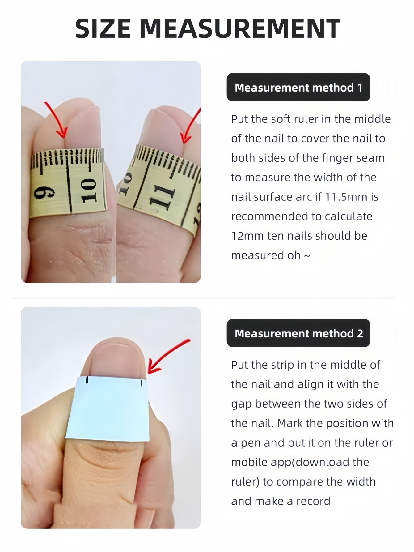 10 sztuk krótkich, kwadratowyc – Nail Art Inspo recenzja i cena