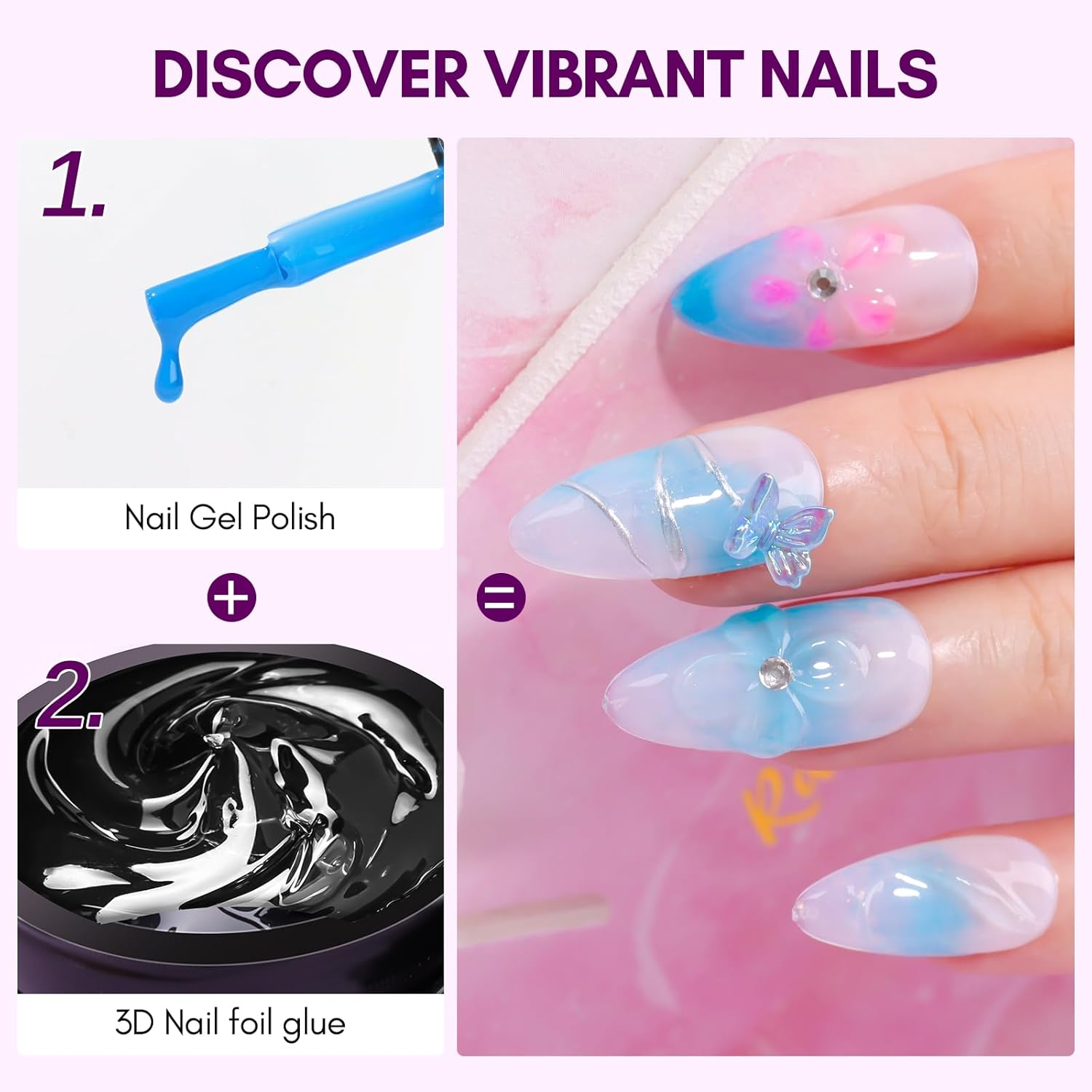Żel do paznokci Makartt 3D 8ml – Nail Foil Transfer recenzja i cena