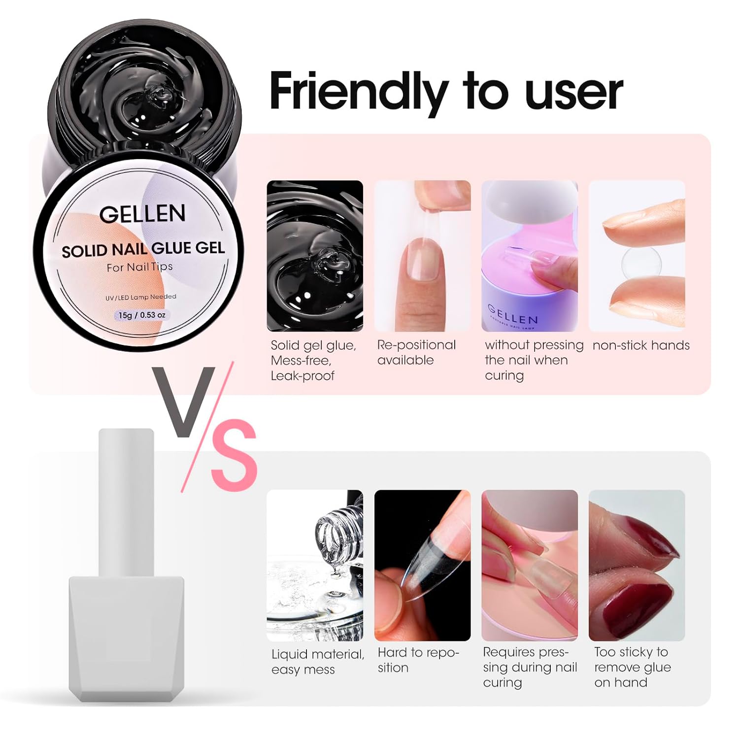 Żel do budowy paznokci GELLEN, – Nail Art Extension recenzja i cena