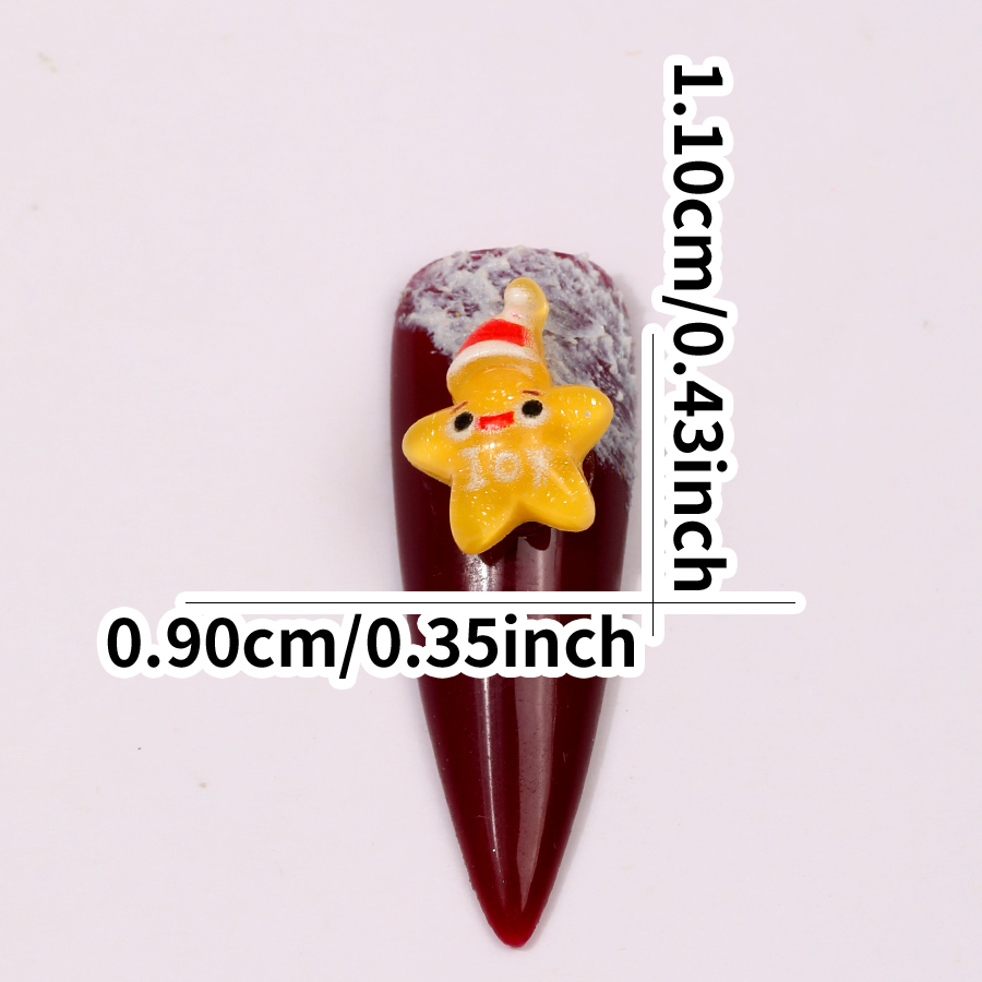 24 szt. Uroczych, świątecznych – Nail Art Xmas recenzja i cena