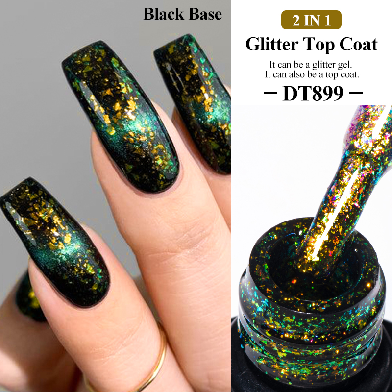 MEET ACROSS 7ml Sparkly Glitte – Nail Foil Transfer recenzja i cena