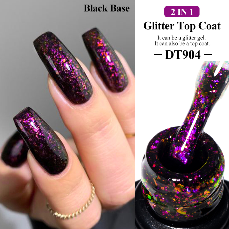 MEET ACROSS 7ml Sparkly Glitte – Nail Foil Transfer recenzja i cena