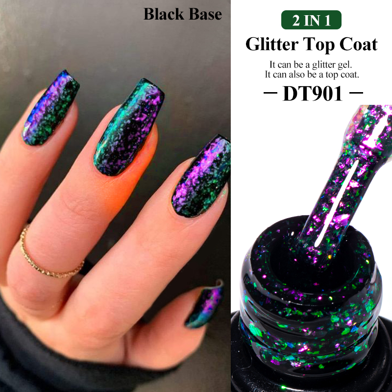 MEET ACROSS 7ml Sparkly Glitte – Nail Foil Transfer recenzja i cena