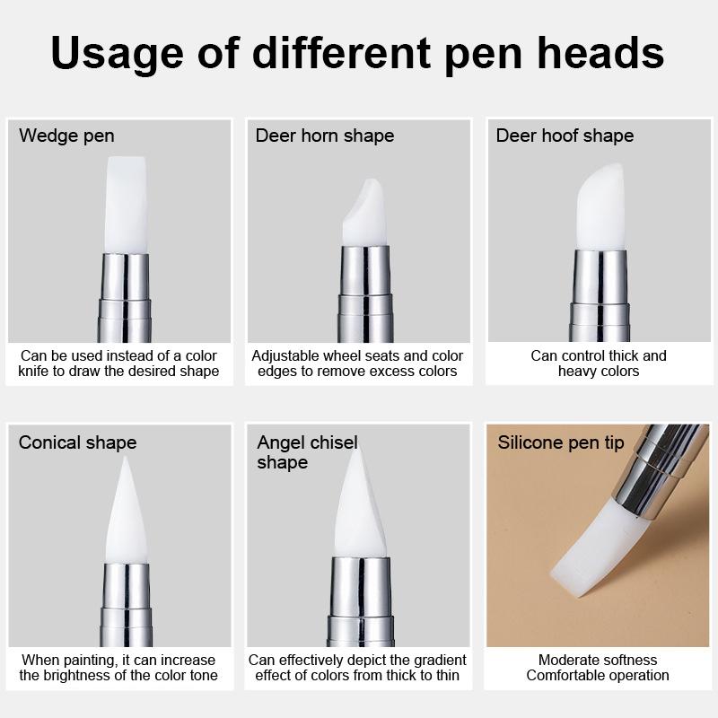 1/10/15 szt. Dwustronne siliko – Nail Art Dotting Tool recenzja i cena