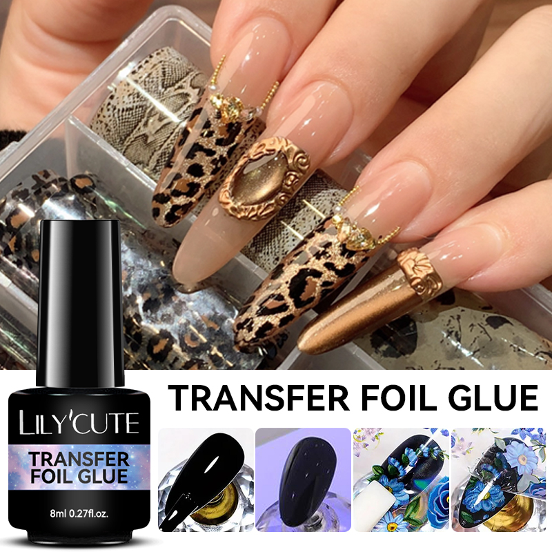 LILYCUTE 8ML Klej do Folii Tra – Nail Foil Transfer recenzja i cena