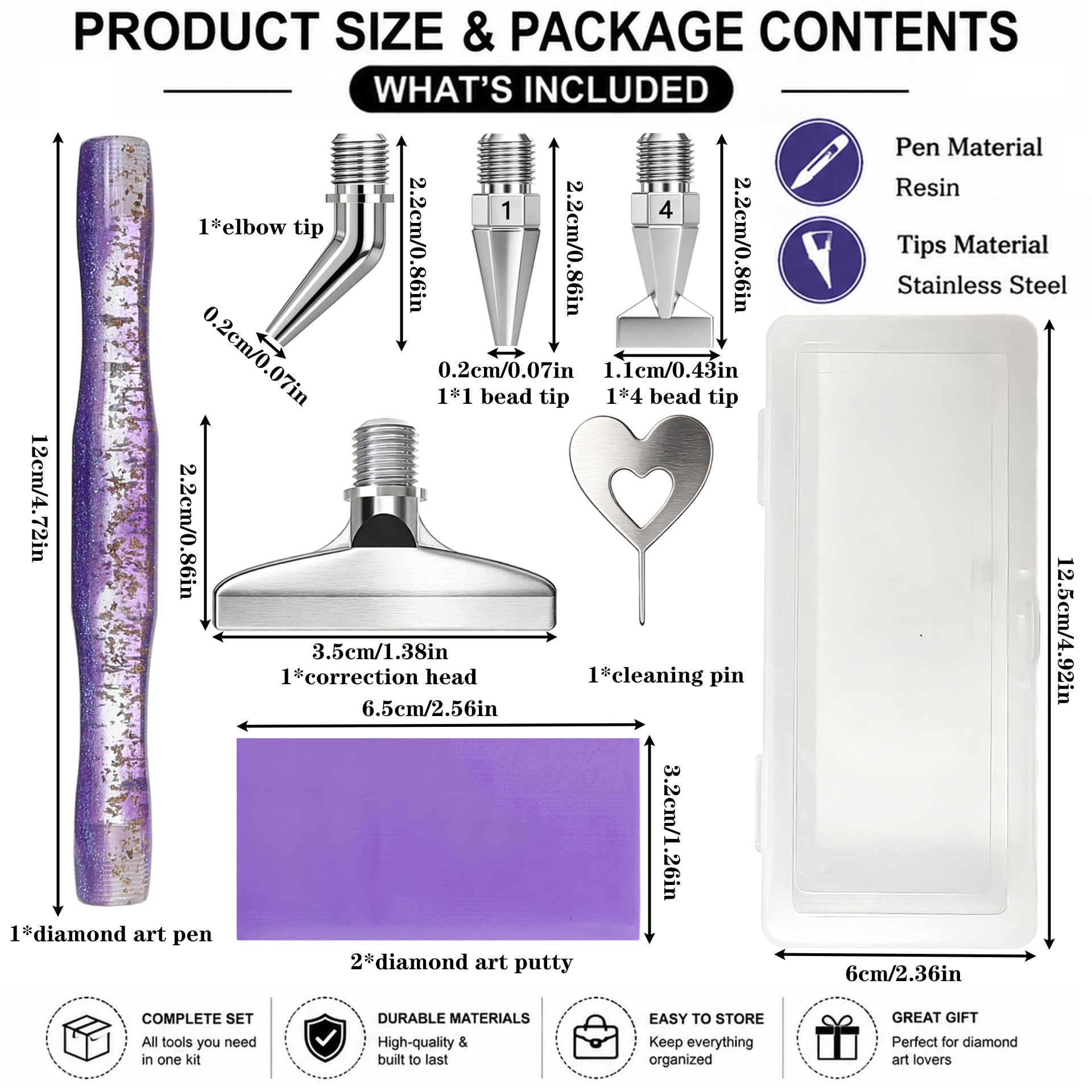 Pisak do malowania diamentami, – Nail Art Dotting Tool recenzja i cena