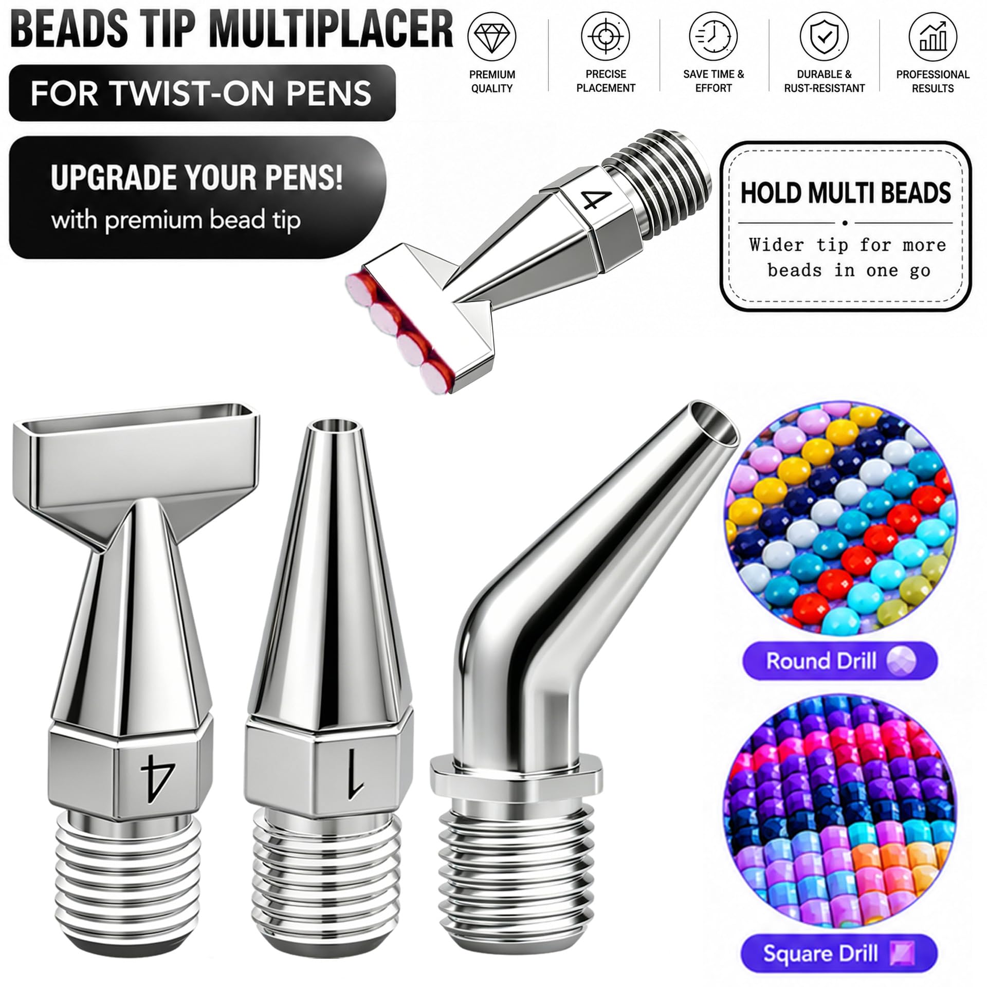 Pisak do malowania diamentami, – Nail Art Dotting Tool recenzja i cena