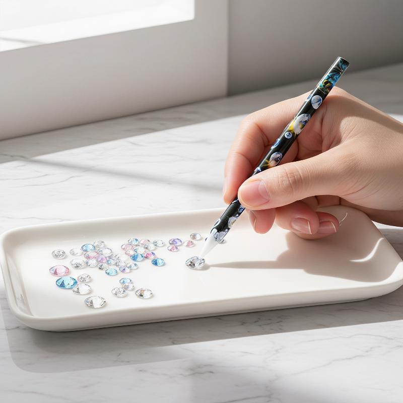 1 szt. Woskowy ołówek do zdobi – Nail Art Dotting Tool recenzja i cena