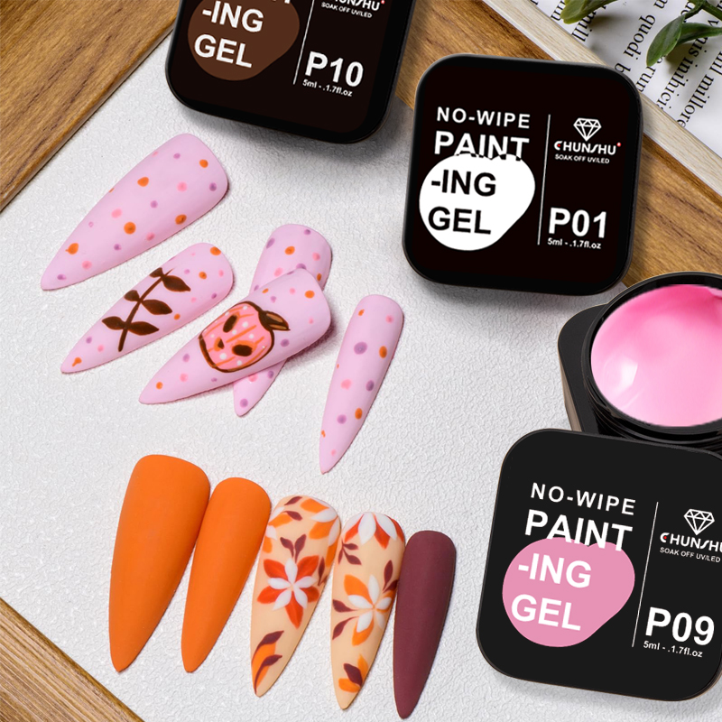 Żel do malowania CHUNSHU półst – Nail Art Full Design recenzja i cena