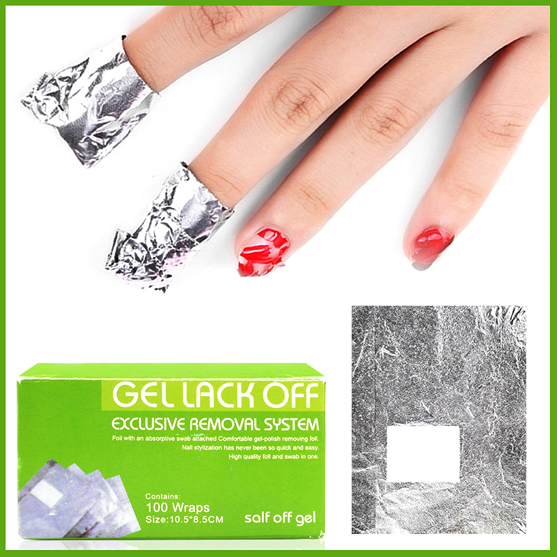 100 sztuk/pudełko Folie do usu – Nail Foil Transfer recenzja i cena
