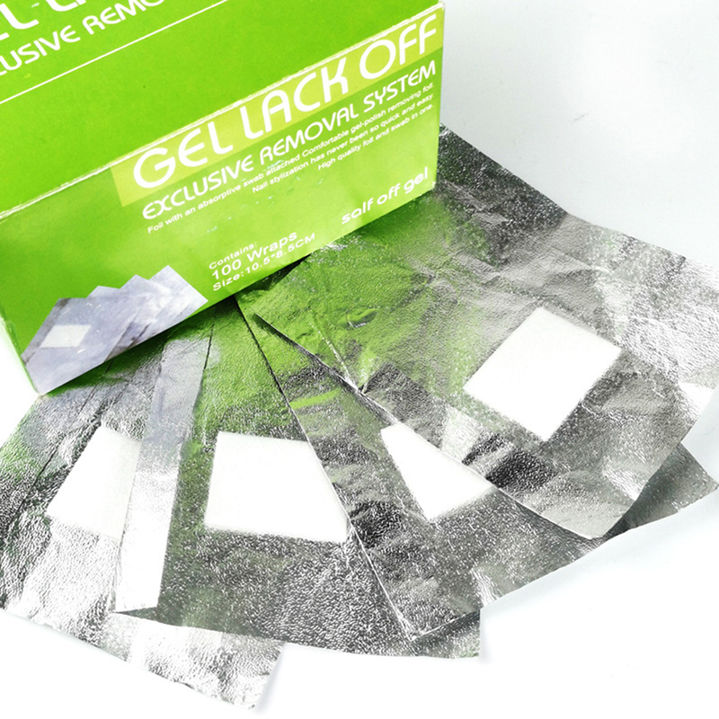 100 sztuk/pudełko Folie do usu – Nail Foil Transfer recenzja i cena