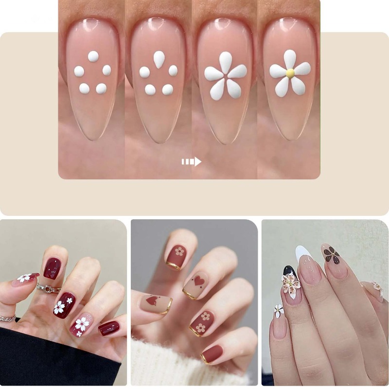 Pióro do zdobienia paznokci z  – Nail Art One Stroke recenzja i cena