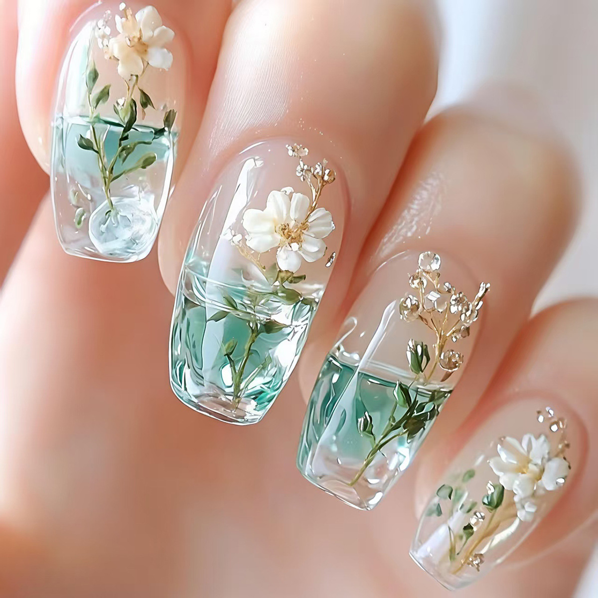 Średnie sztuczne paznokcie dla – Nail Art Full Design recenzja i cena
