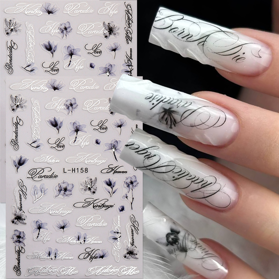 Naklejki na paznokcie z kwiato – Nail Foil Transfer recenzja i cena