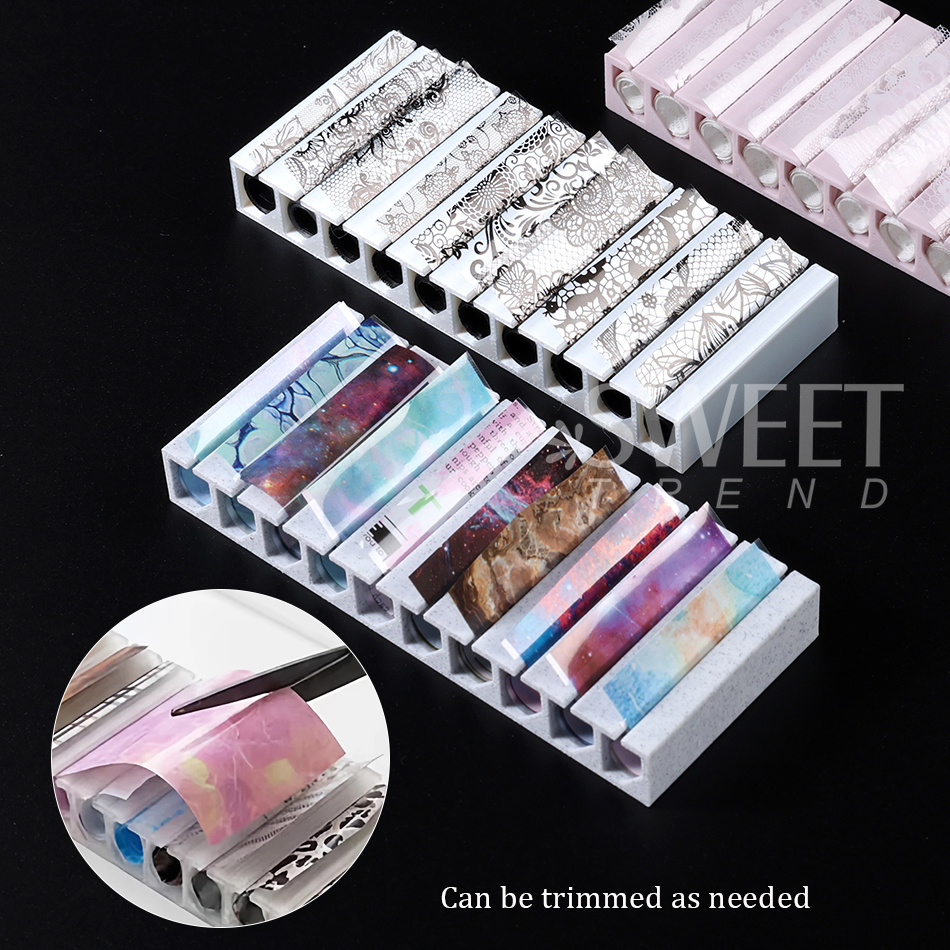 Pudełko do przechowywania foli – Nail Foil Transfer recenzja i cena