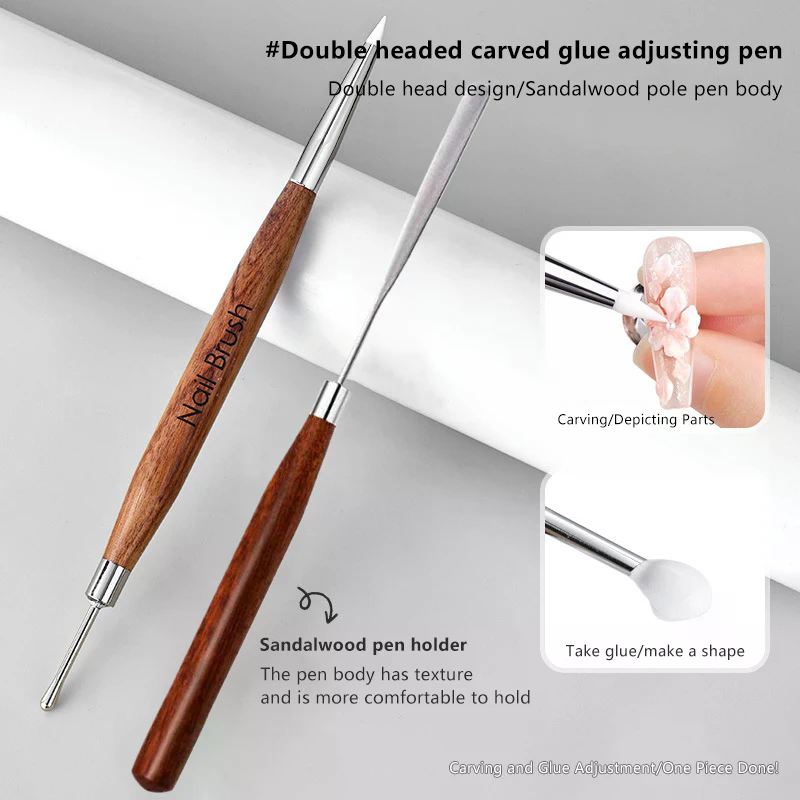 2 szt. Dwustronne silikonowe p – Nail Art Dotting Tool recenzja i cena