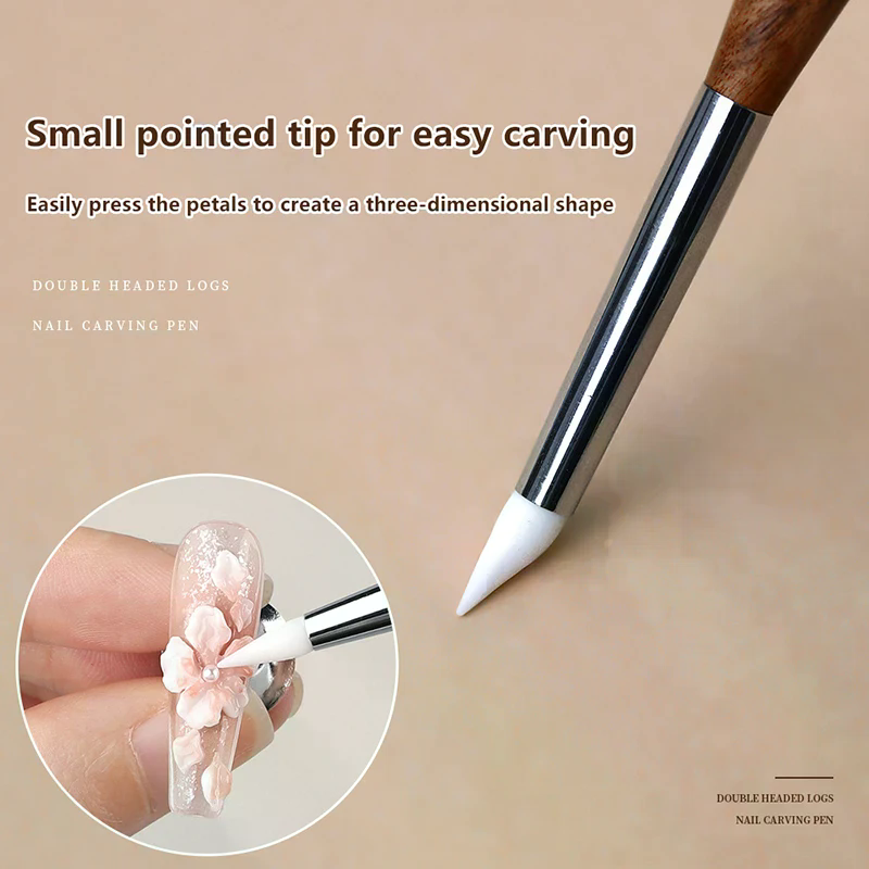 2 szt. Dwustronne silikonowe p – Nail Art Dotting Tool recenzja i cena