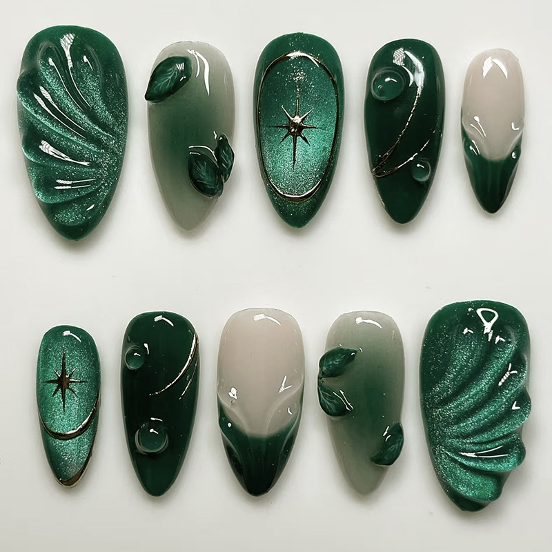 24 sztuki pozłacanych paznokci – Nail Art Full Design recenzja i cena