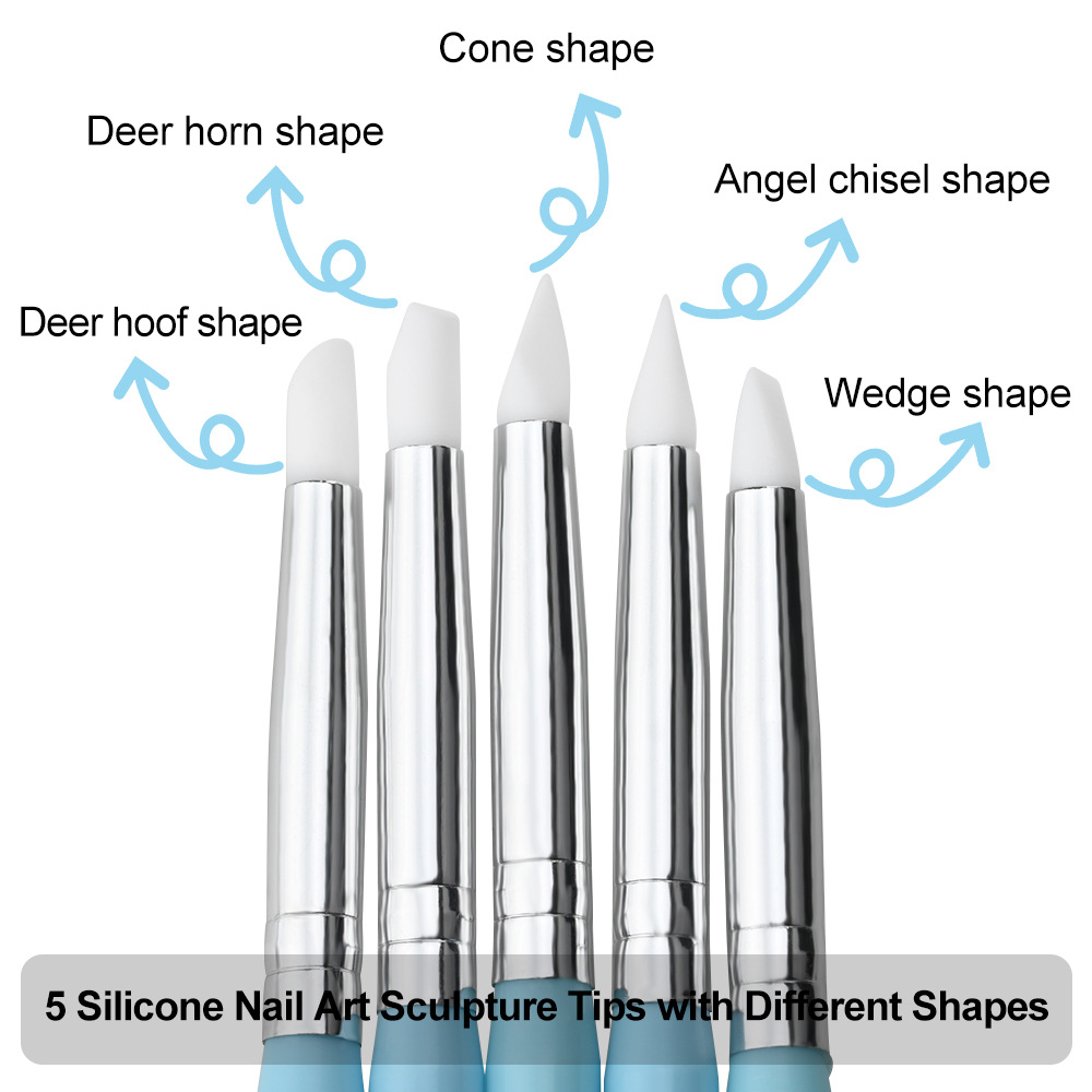 1/3/5/6 szt./zestaw Pędzelki d – Nail Art Dotting Tool recenzja i cena