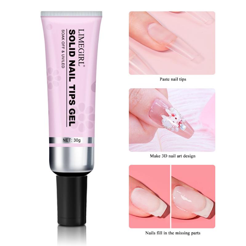 30g Miękki Przezroczysty Żel d – Nail Art Extension recenzja i cena