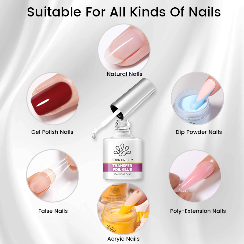 BORN PRETTY Klej w żelu do fol – Nail Foil Transfer recenzja i cena